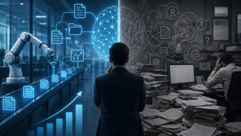 AI automation workflow for UAE business document intelligence pipeline processing invoices and extracting data with straight-through processing