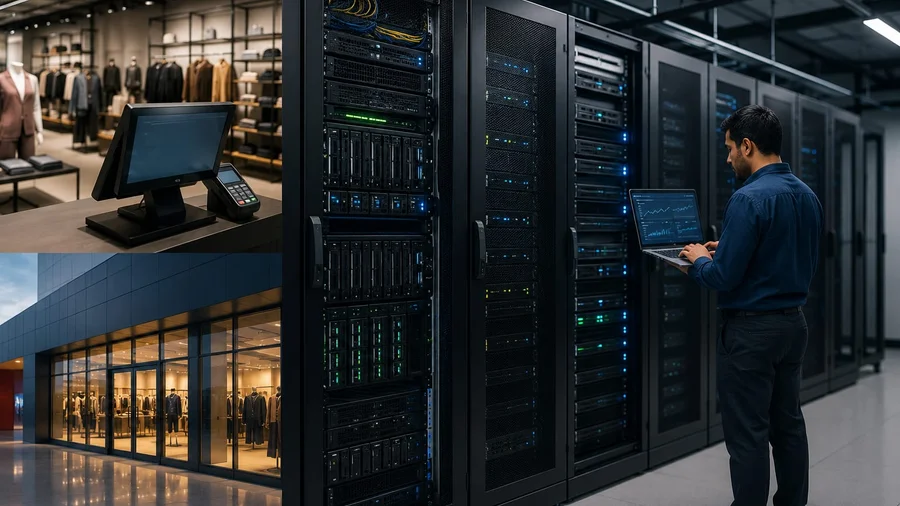 Data centre infrastructure refresh for a UAE retail chain hyperconverged hardware deployment across 34 stores eliminating POS outages