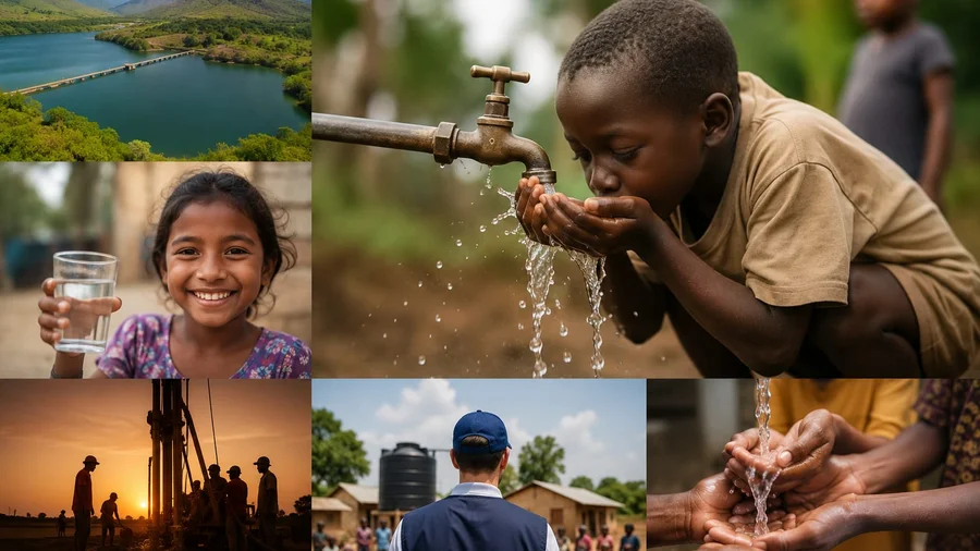 Brand film series produced by Prish Group for a global NGO documentary-style impact stories and motion graphics across LinkedIn and YouTube